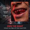 1Pcs/Set Glossy Finish 8 Teeth Top Bottom Grills Y2K Party Cosplay Teeth  Halloween