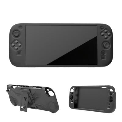 Чехол для Nintendo Switch 2 с подставкой, новый Задняя часть с подставкой Конструкция с откидной крышкой Теплоотвод Устойчив к отпечаткам пальцев Водонепроницаемый и пыленепроницаемый Легкий