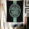 Celtic Football Club D Wall Hanging Printed Fabric Blanket Decorative Tapestries for Bedroom Living Room Home Decor