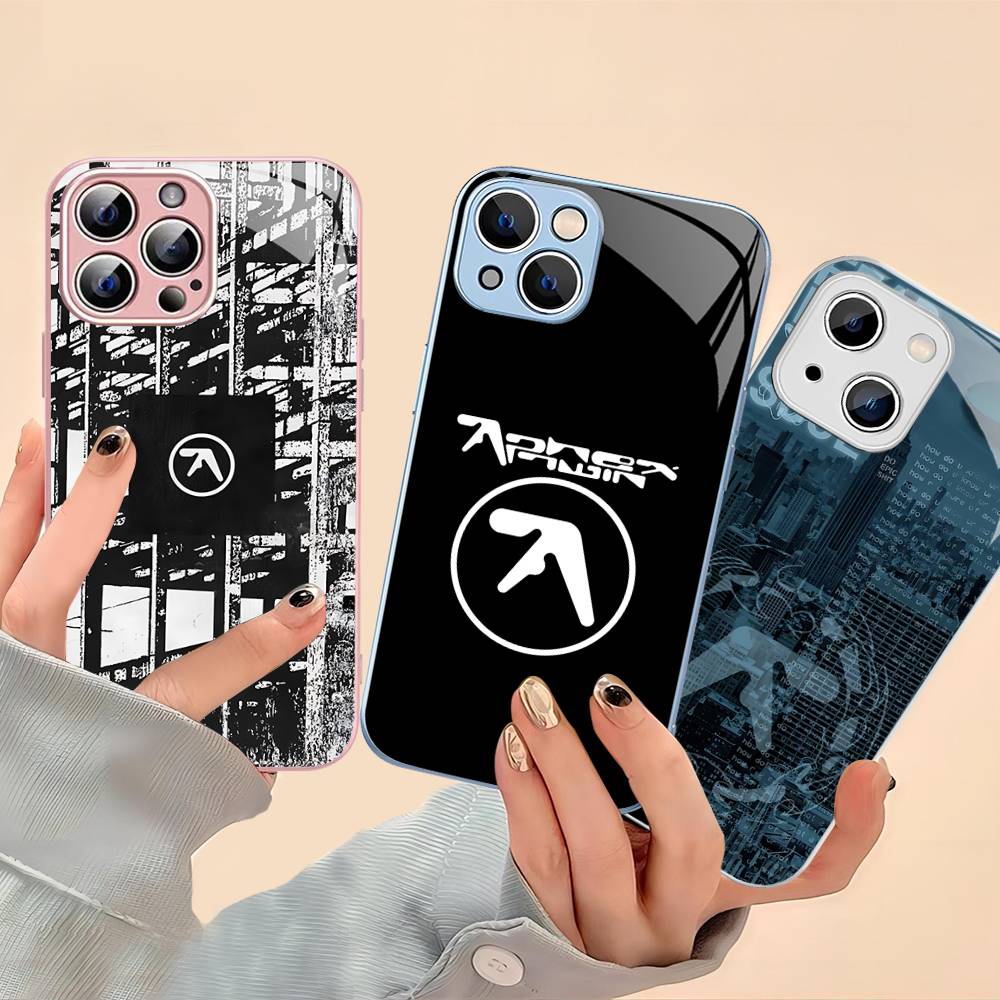 Музыкальная группа A-Aphex T-Twin Закаленное стекло Для Iphone 14 13 12 11 Pro Mini XS MAX 14Plus X XS XR Чехлы