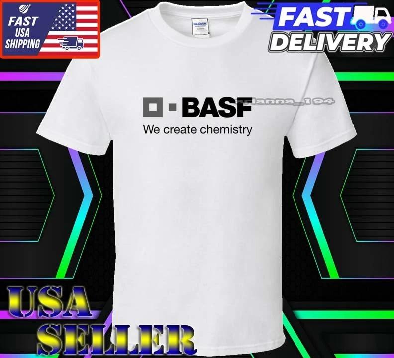New Shirt BASF Logo T-Shirt Funny American Usa Unisex Size S-5XL