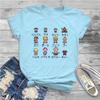 Protagonist Women Clothing Mother Earthbound Game Graphic Print Female Tshirts Vintage Gothic Loose Tops Tee Kawaii Girls