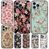 Чехол Floral Chic Roses Tulips Garden для Apple iPhone 12 13 Mini 11 14 15 16 Pro Max Plus X XR XS Max Coque