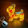 Радужный USB-ночник для собаки - Атмосферное настольное украшение