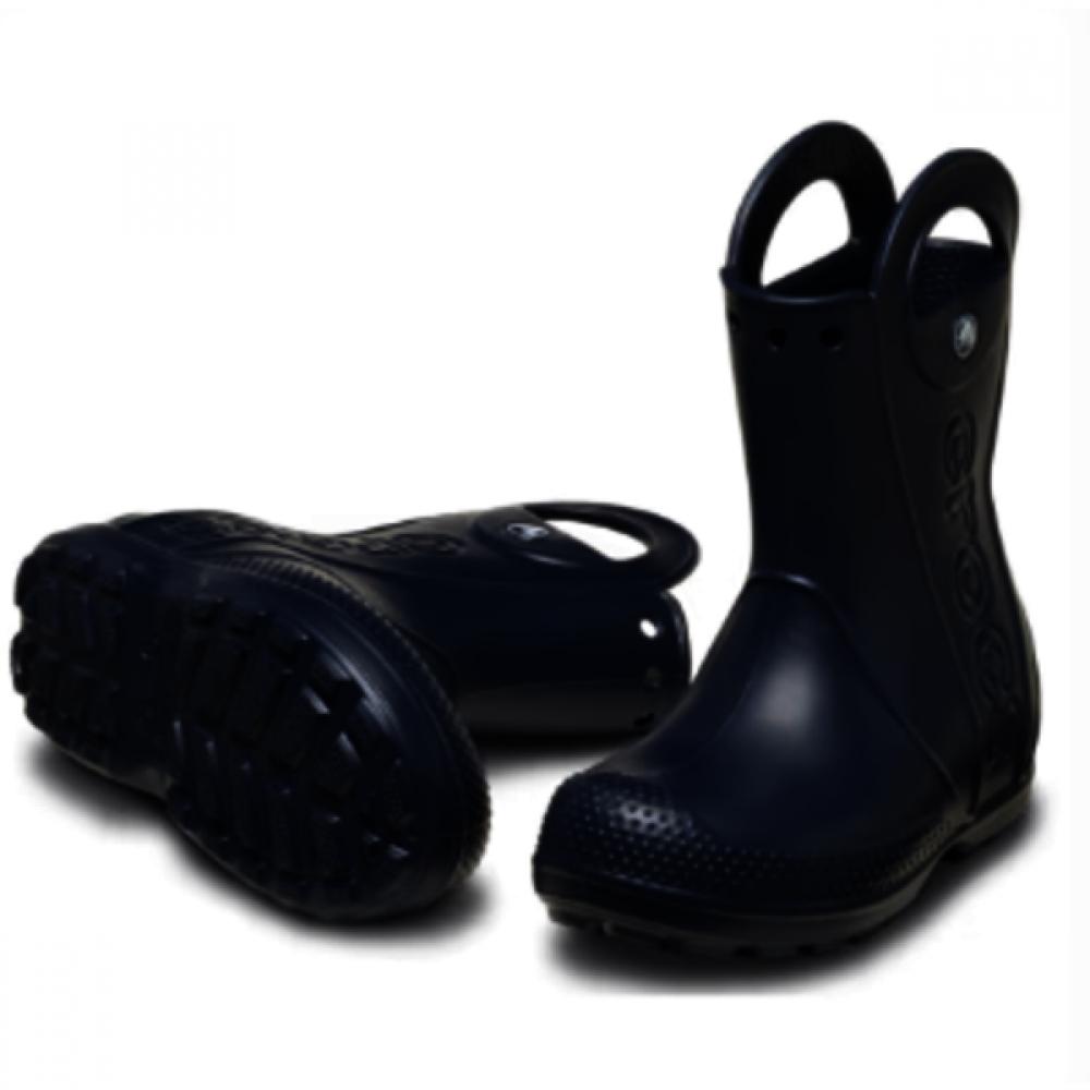 Crocs Детские резиновые сапоги с ручками 211056 410