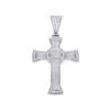 Europe North America Cross Diamond Alloy Pendant, Men's Cool Hipster Rap Cross-Border Hip Hop Style Cuban Chain