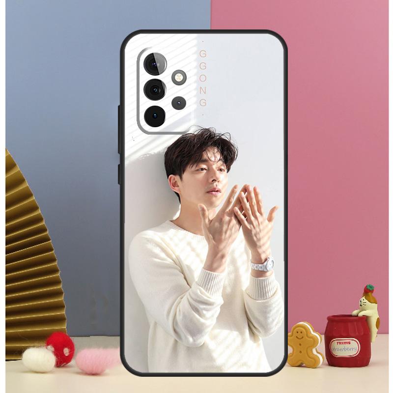 Чехол для Samsung Galaxy A53 A33 A52 A32 A22 A12 A13 A23 A51 A71 A14 A34 A54 A15 A25 с изображением Gong Yoo (Kpop)