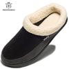 Winter Warm Fur Slippers Men Couples House Non-Slip Soft Shoes Women Comfort Flat Heel Home Indoor Bedroom Zapatillas Casa Mujer