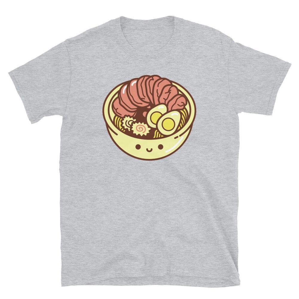 Pho Ramen Kawaii Japanese Noodles Foodie Short-Sleeve Unisex T-Shirt