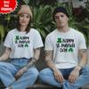 Happy St Patricks Day T Shirt Printed Leprechaun Green Hat Gift Men Women T Top