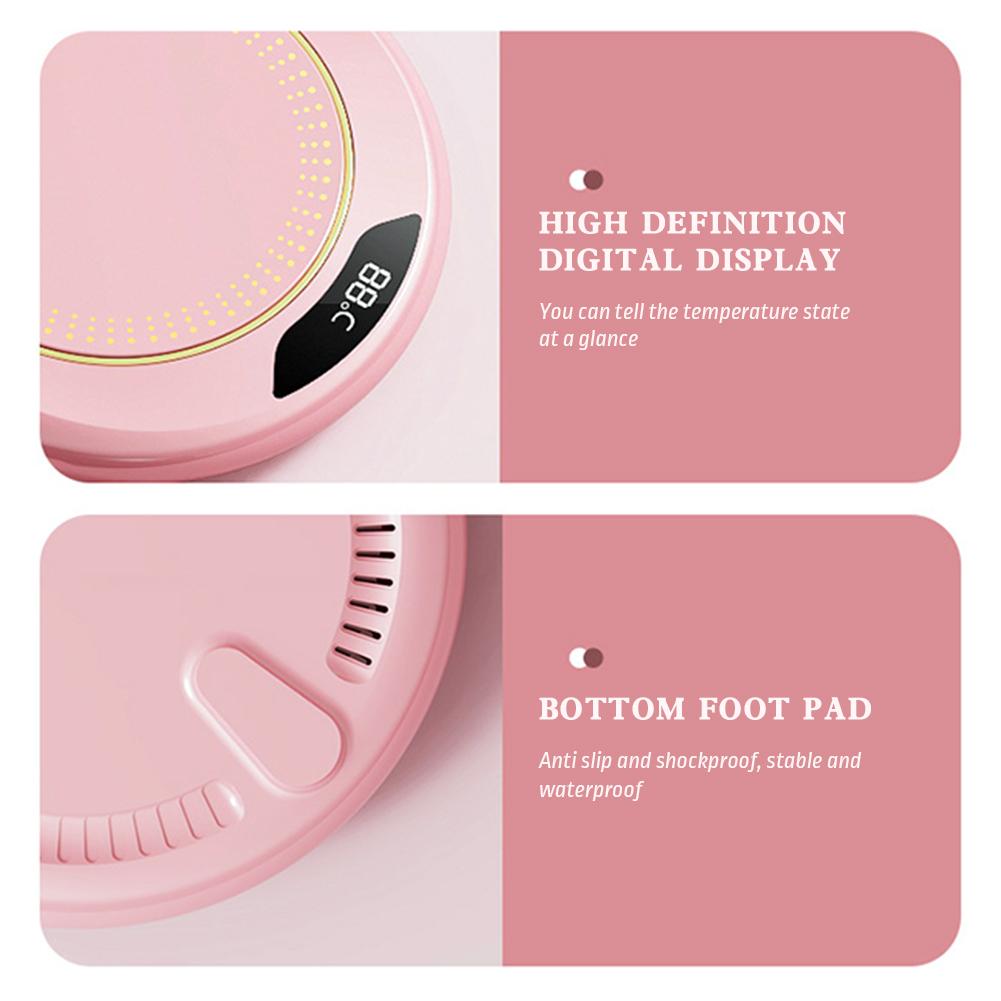 Интеллектуальная электрическая подставка с 3 температурными сенсорными кнопками управления, основание для чашки для керамической стеклянной кружки