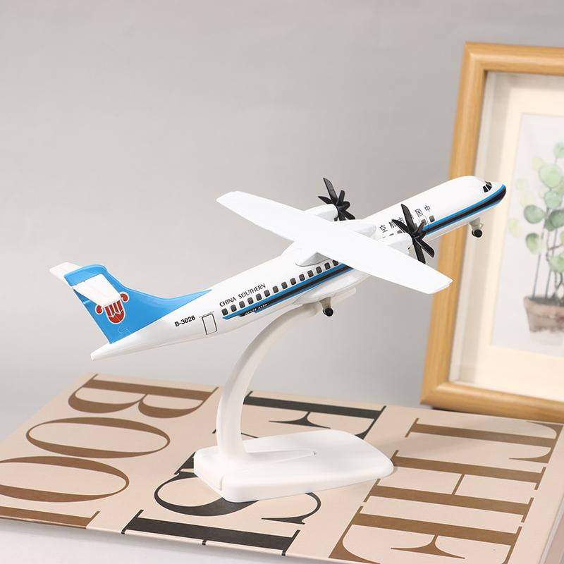 20 см 1:Металлические литые самолеты масштаба 200 Southern Airlines Atr Airlines с шасси Модель самолета Сплав Самолет Модель самолета