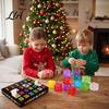 Desktop Decompression Office Gadgets 2026 Christmas Advent Calendar Squeeze Toy, 24-Day Ice Cube Countdown with Novelty Gifts for Friends TPR