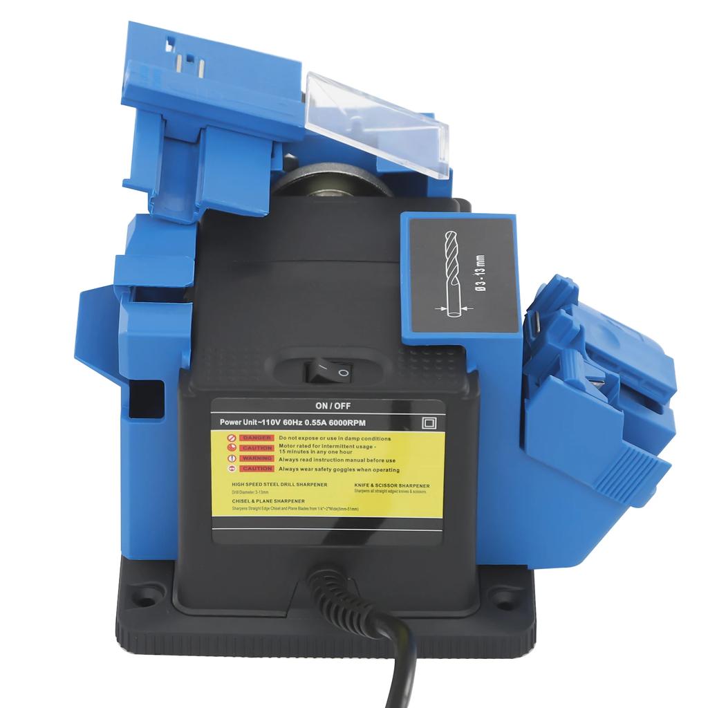 1350 об/мин Многофункциональная точилка для сверл Электрическая машина для заточки ножей Бытовая точилка для резцов и ножниц Настольная точилка для ножей