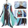 Game  Liyue Xianyun Cosplay Cloud Retainer Costume Dress Wig Chinese Style Costume For Women Halloween Party Suit