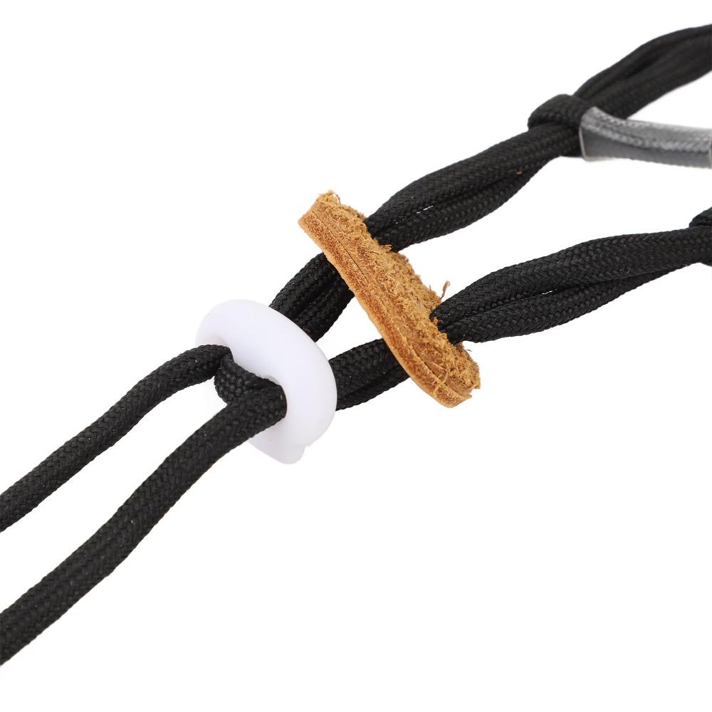 Adjustable Fingersling Archery Bow Rope Hand Guard for Recurve Bow Replacement Accessories
