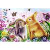 5D DIY Diamond Painting Lovely Rabbit Embroidery Cross Stitch Rhinestone Mosaic Home Decor