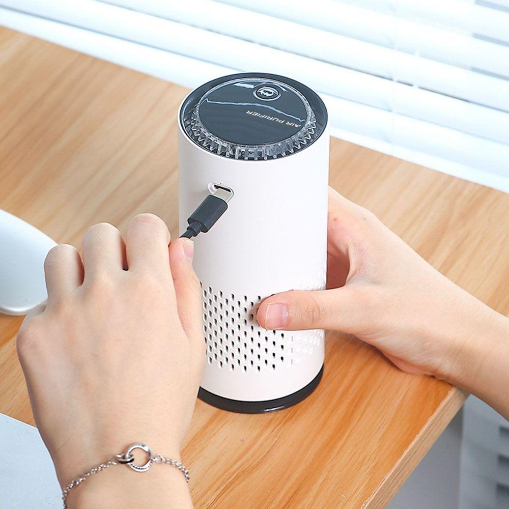 Low Noise Car Air Purifier HEPA Filter Portable Air Purifier Formaldehyde Removal