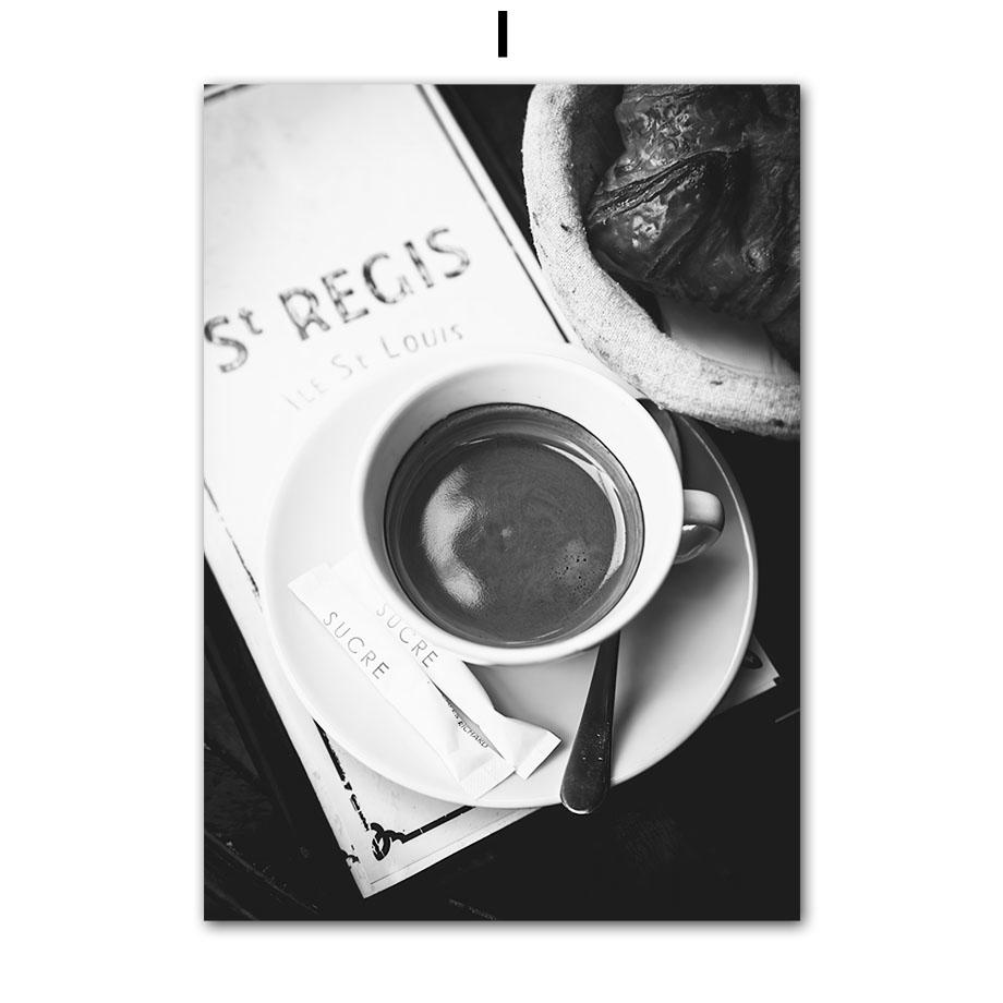 Wall Art Canvas Painting Paris Towel Champagne Fashion Girl Black White Home Decor Posters And Print Living Room Wall Pictures