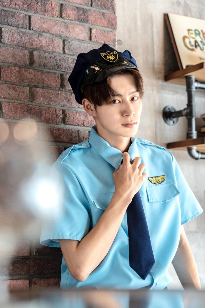 Clearstone MEN Косплей Хэллоуин Полиция Унисекс Синий