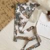 Ethnic Style Cashew Flower Waist Wrap Multi-functional Waist Seal Stylish Triangular Scarf  Women