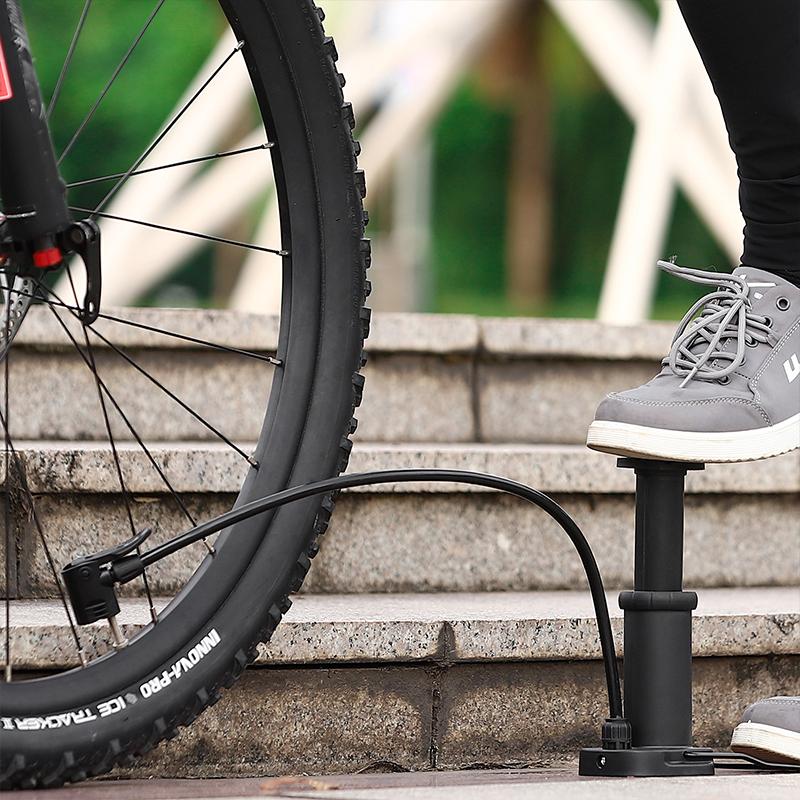 WEST BIKING Ультралегкий Портативный Велосипедный Насос Для МТБ Шоссейного Велосипеда Напольный Насос С Шлангом Для Клапанов Presta и Schrader Надуватель Для Велосипедных Шин