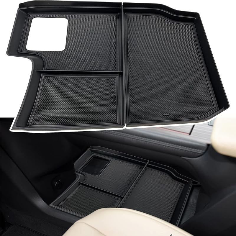JOJOMARK Compatible With Toyota Sienna 2024 2025 Accessories Center Console Tray Organizer