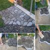 Gardening 8/9 Grids Pathmate Stone Mold Paving Concrete Stepping Pavement Paver