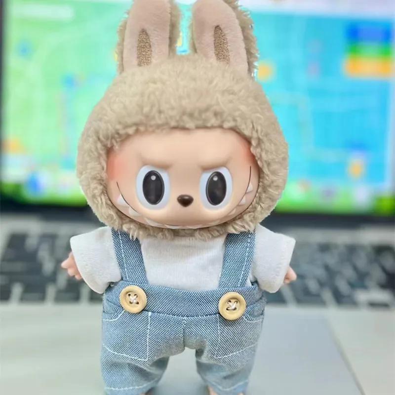 17 см Милая Мини Плюшевая Кукольная Одежда Наряд Аксессуары для Кукол Идолов Свитер Толстовка Одежда