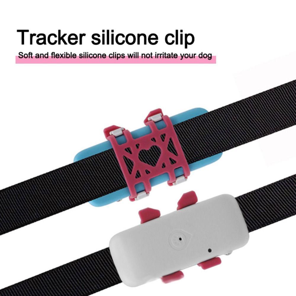 Простой в установке силиконовый зажим для трекера для домашних животных для GPS для домашних животных TK911SA Для GPS для домашних животных TK911SA