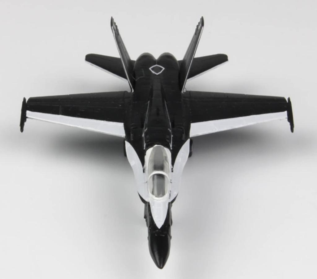 PLATZ Scale Royal Australian Air Force Fighter Hornet Black Royal Australian Air Force 100th Anniversary Paint of Plastic Model Kit 1/144 F/A-18A