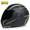 VIRTUE Motorsport Electric Non Motorcycle Helmet Men's Half Helmet Double Lens Full Helmet Running Helmet Carbon Fiber Pattern Road