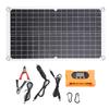 17W Solar Panel Kit 100A IP65 Water Proof Portable Solar Charger Kit 18V for RC Car Boat Shed