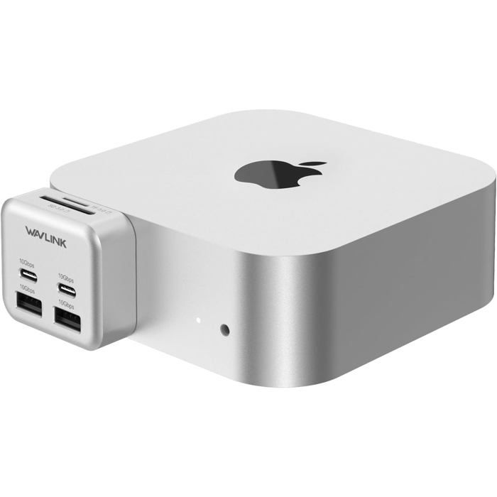 Hub USB - UNDERSCORE - Mac mini M4/M4 Pro - 2x USB-C 10G - 2x USB-A 10G - Lecteur SD/TF 3.0