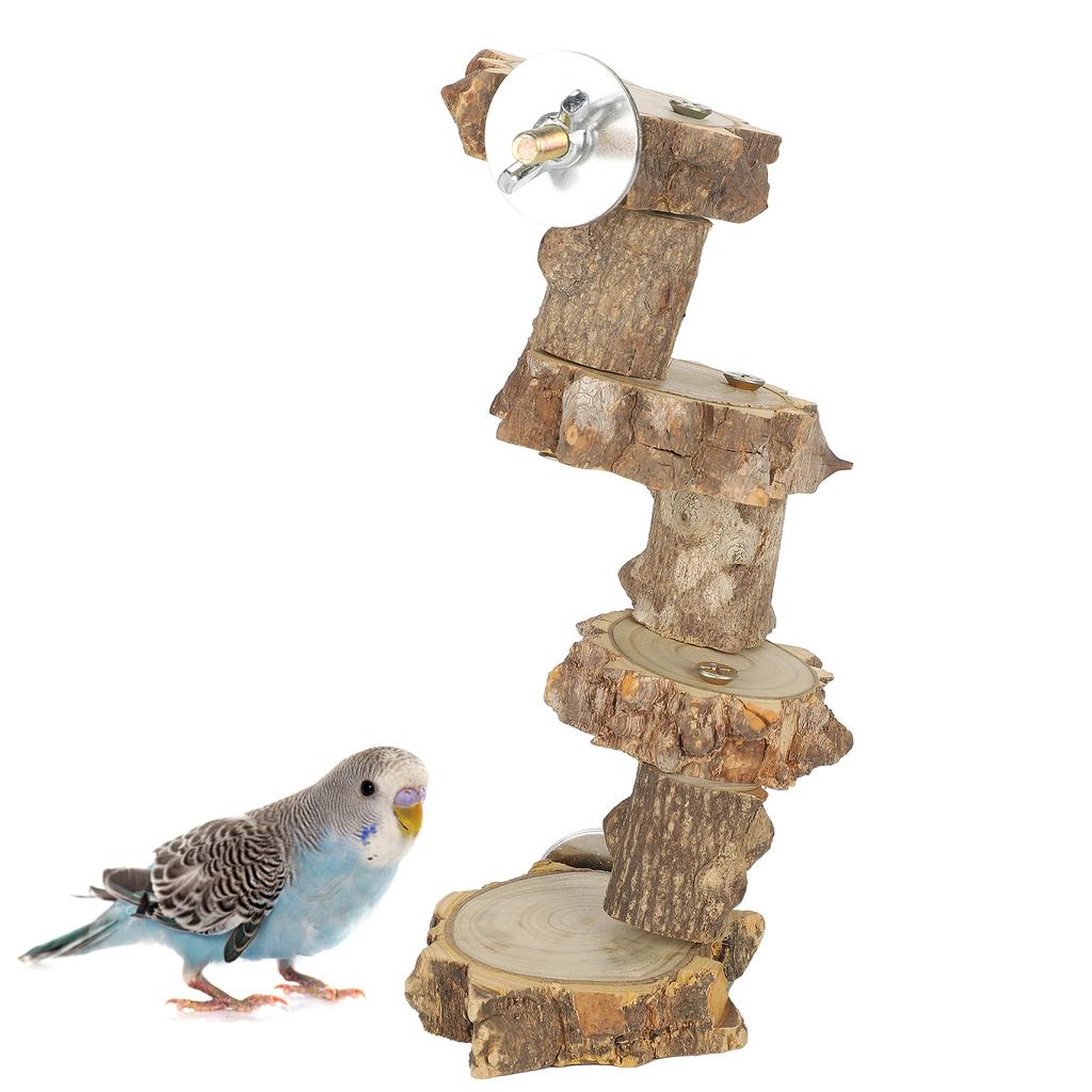 2 шт. Платформа для попугаев, Лестница для лазания, Игрушка для лазания, Деревянная лестница, Аксессуары для клетки для мелких животных