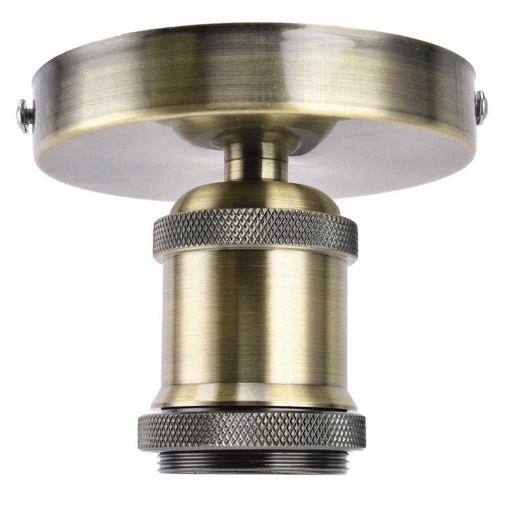 Винтажный патрон E26 E27 для лампы, потолочный патрон с аксессуарами для кухни, спальни, гостиной