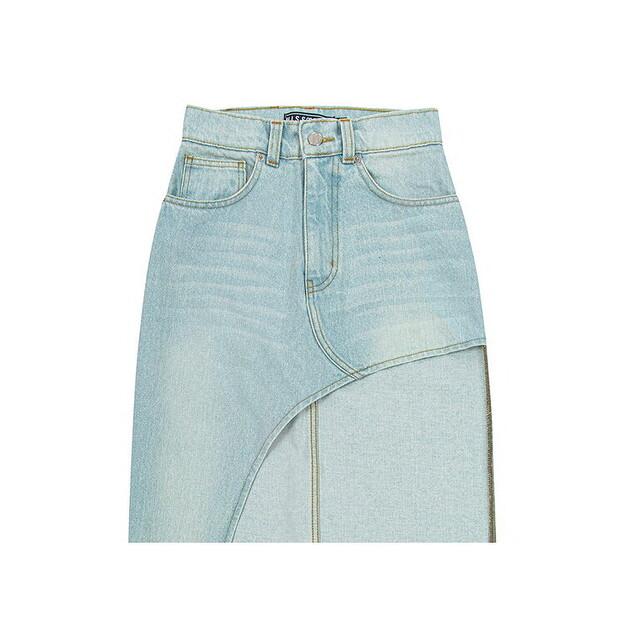 Джинсовая юбка макси MissDenim Maxi
