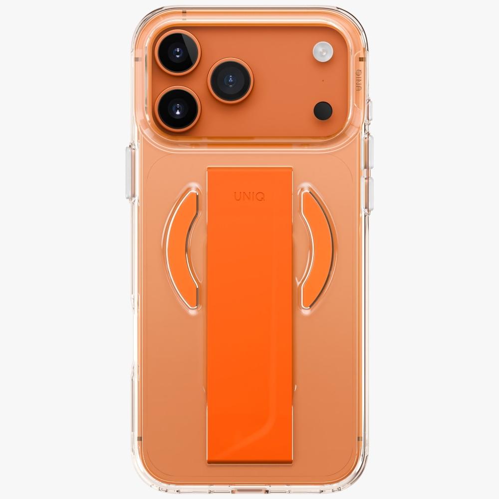 UNIQ Heldro Air Case for iPhone 17 Pro Max Magclick Charging Orange