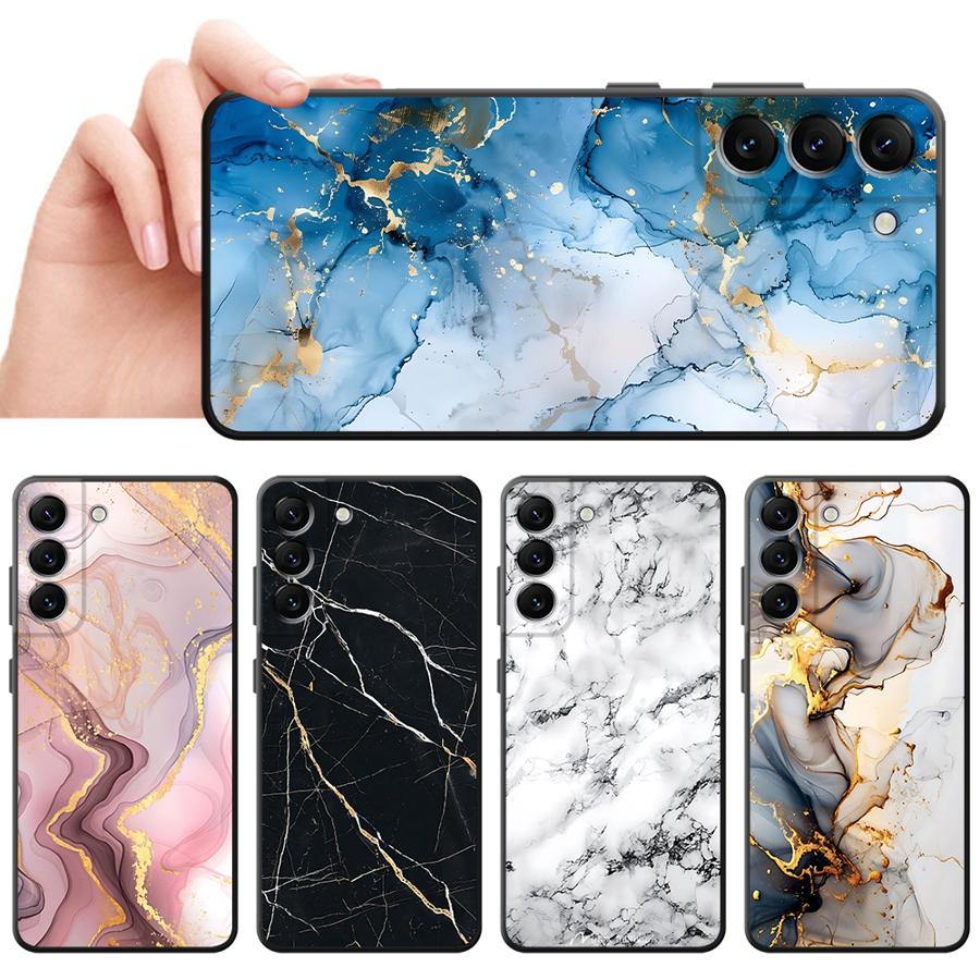 Мраморный чехол для телефона Samsung Galaxy A51 A52 A52s A53 A54 A55 A71 A72 A21s A31 A41 A16 A50 A70s Роскошная крышка