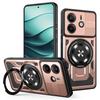 Чехол для Redmi Note 14 Чехол для телефона Redmi Note 14 4G 5G Магнитный Бронированный Чехол с Кольцом-Держателем Чехол для Беспроводной Зарядки Magsafe