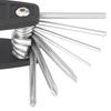 TONE CMT11 Black Multi-Tool (11 pieces, Silver)