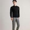 Men's Machine Washable Round Neck Wool Sweater