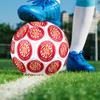 1 шт. Футбольный мяч для зала Girona FC, цветной, для всех возрастов, машинная строчка, ПВХ, готов к соревнованиям, прочный, с высоким отскоком, HE3