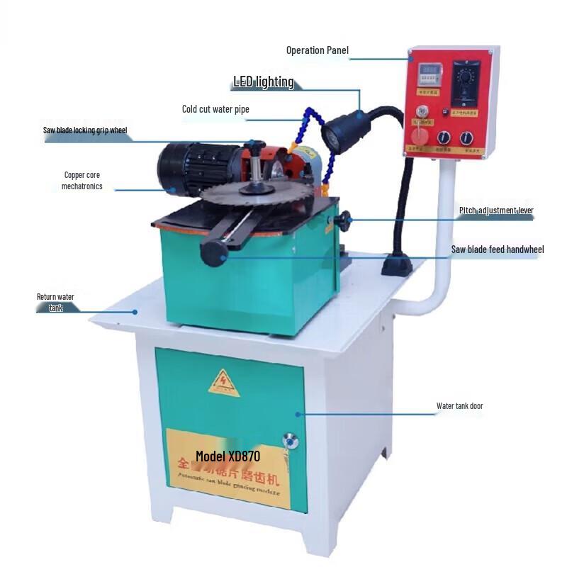 Kedehe PLC Automatic Saw Blade Grinder CN plug (adapter included)