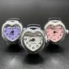 Elastic Stretchy Rings Love Quartz Ring Watch Digital Watch Round Quartz Finger Rings Ring Watch
