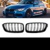 2PCS High Quality ABS Car Stylin Front Grilles Kidney Dual Slat Grille For BMW 3-Series GT F30 F31 F34 G20 E90 E91 Accessories