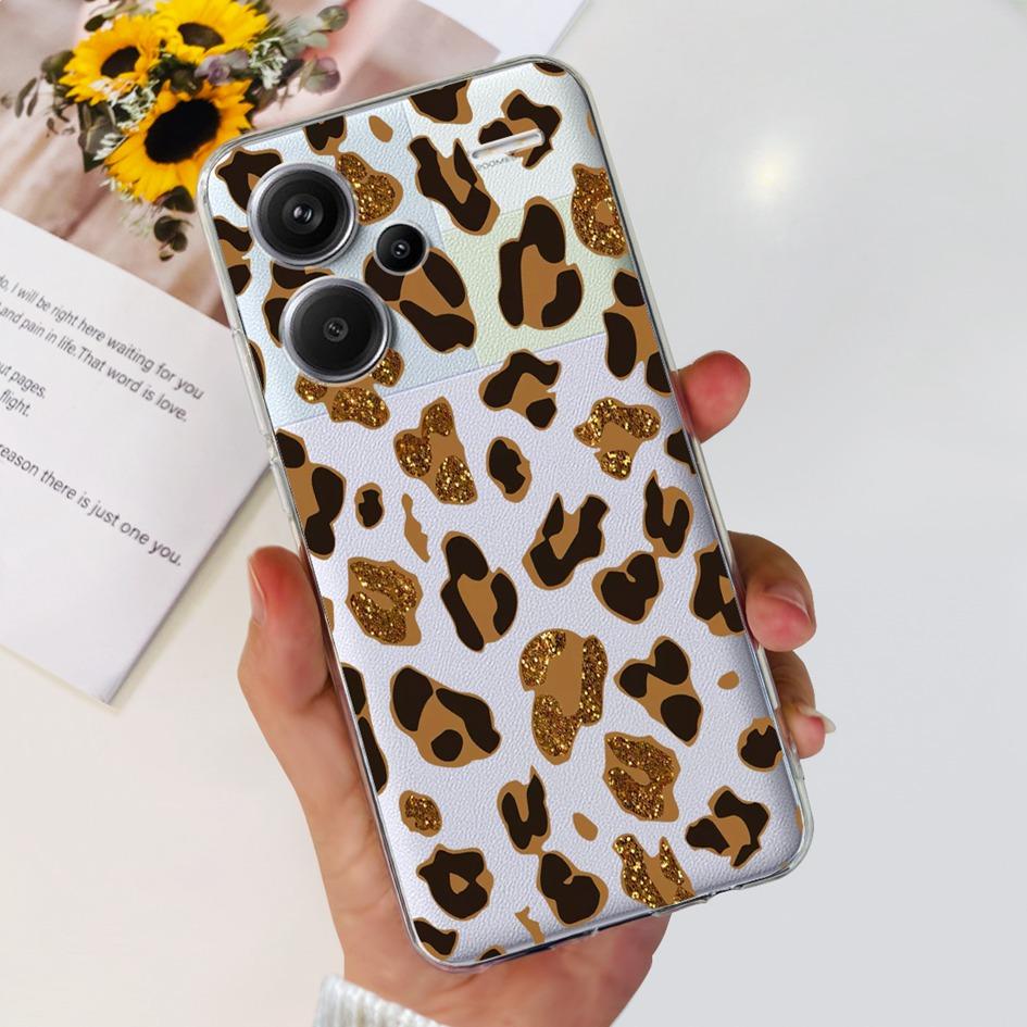 For Xiaomi Redmi Note 13 5G Case Luxury Marble Transparent Phone Cover For Redmi Note 13 Pro Plus Funda on Note 13 Pro 5G Bumper