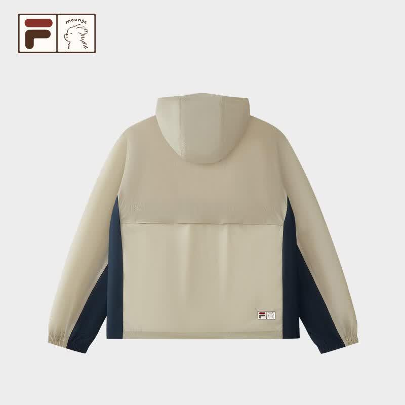 FILA FUSION Sketchy Dog Collaboration Men's Sun Protection Hooded Jacket