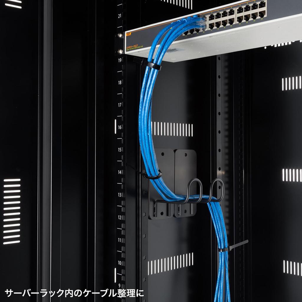 Sanwa Supply Магнитный держатель для кабелей Набор из (Большой, 2) RAC-CF5
