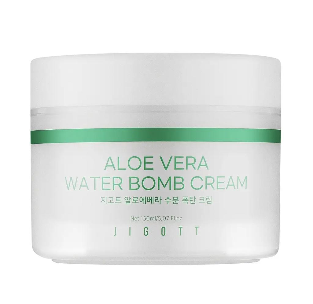 Moisturizing Face Cream Aloe Aloe Vera Water Bomb Cream Jigott 150 Ml
